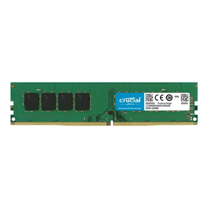 Crucial 32GB DIMM DDR4 non-ECC 3200MHz Memory CT32G4DFD832AT